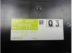 Recambio de modulo electronico para toyota yaris ts referencia OEM IAM 892210D110 MB2380008333  2