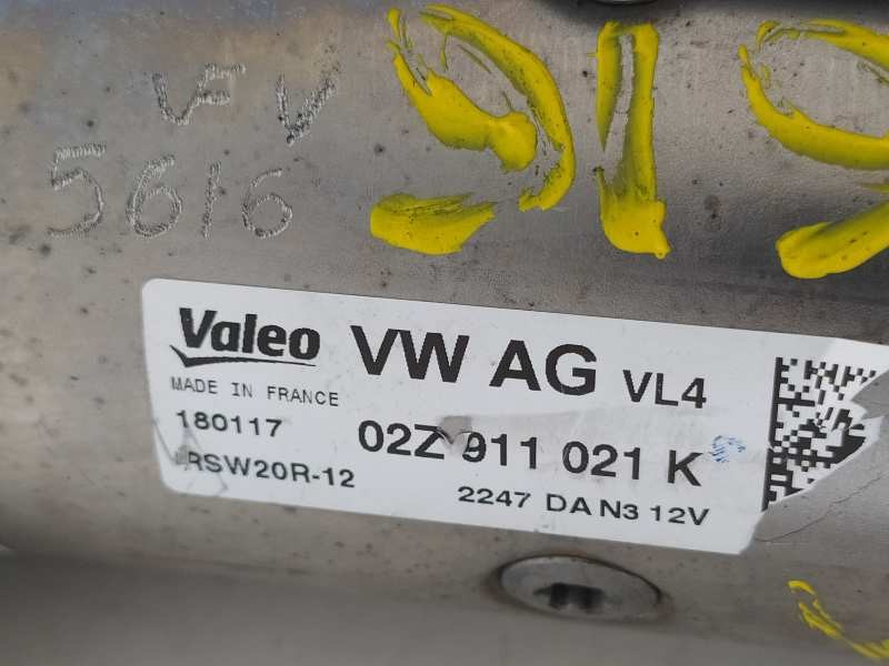 Recambio de motor arranque para seat leon (5f1) style referencia OEM IAM 02Z911021K  