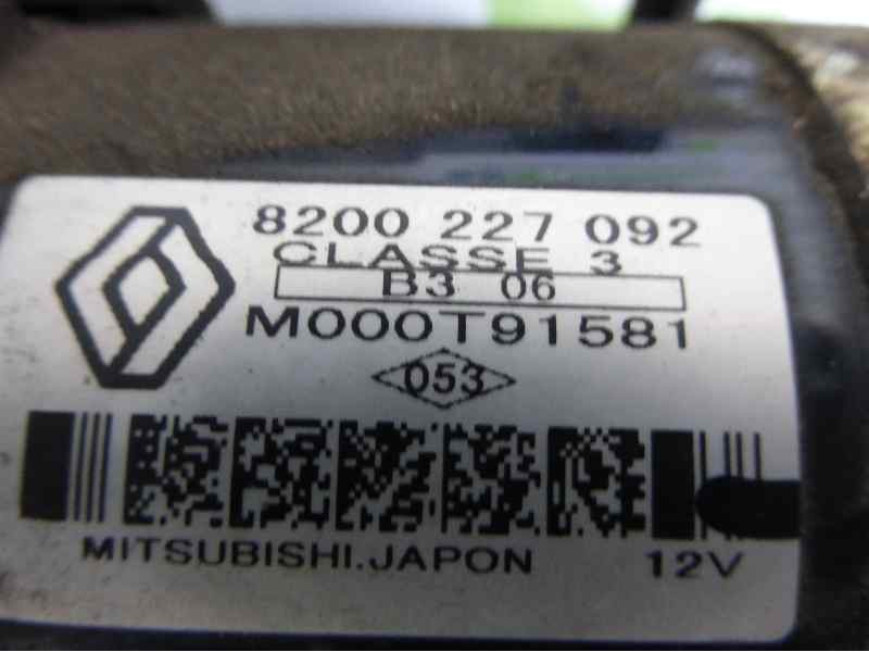 Recambio de motor arranque para renault megane ii berlina 3p confort dynamique referencia OEM IAM 8200227092  