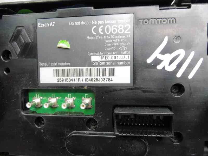 Recambio de sistema navegacion gps para renault megane iii berlina 5 p business referencia OEM IAM 259153411R  