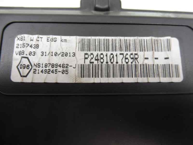 Recambio de cuadro instrumentos para renault kangoo profesional referencia OEM IAM 248101769R  