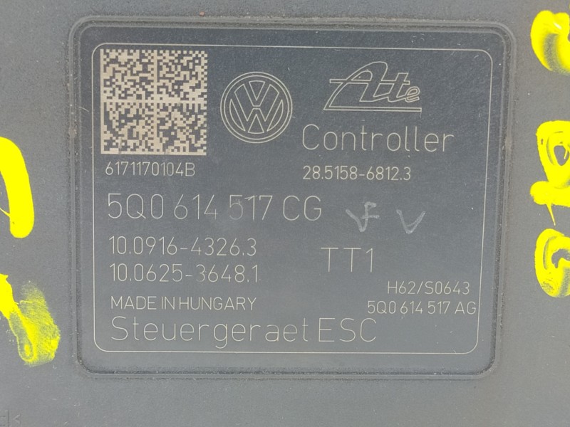 Recambio de abs para seat leon (5f1) style referencia OEM IAM 5Q0614517CG  