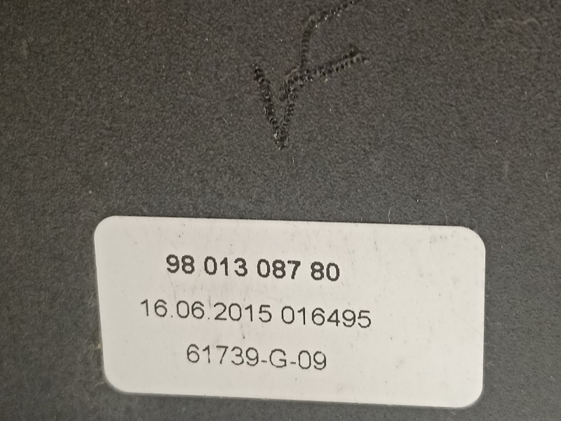 Recambio de palanca cambio para citroën ds5 style referencia OEM IAM 9801308780  