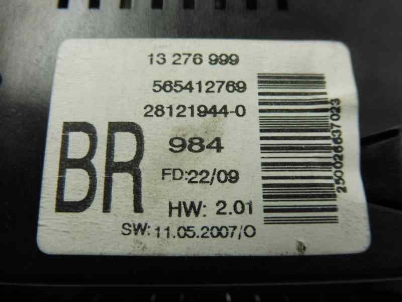 Recambio de pantalla multifuncion para opel astra gtc energy referencia OEM IAM 13276999 565412769 281219440