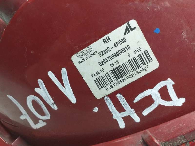 Recambio de piloto trasero derecho para hyundai i20 comfort referencia OEM IAM 924024P000 02047099900010 