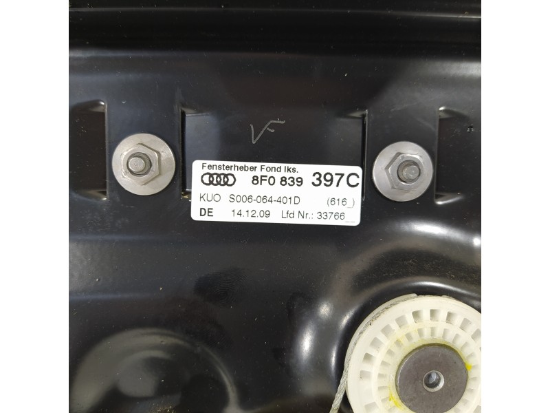 Recambio de elevalunas trasero izquierdo para audi a5 cabriolet (8f7) 3.0 tdi quattro referencia OEM IAM 8F0839397C 0130822039 