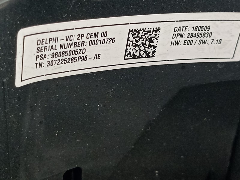 Recambio de volante para citroën ds5 style referencia OEM IAM 98085005ZD  