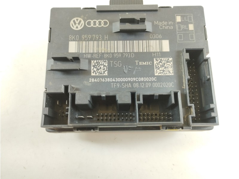 Recambio de modulo confort para audi a5 cabriolet (8f7) 3.0 tdi quattro referencia OEM IAM 8K0959793H 8K0959793D 