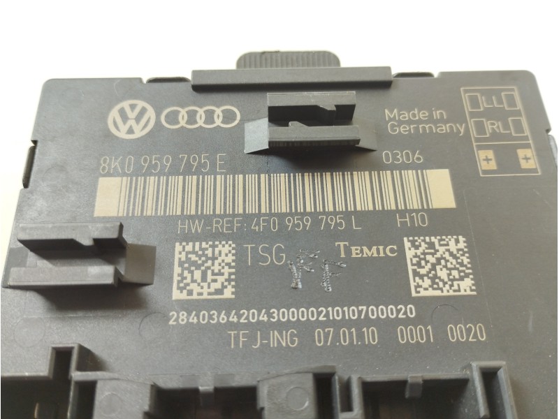 Recambio de modulo confort para audi a5 cabriolet (8f7) 3.0 tdi quattro referencia OEM IAM 8K0959795E 4F0959795L 