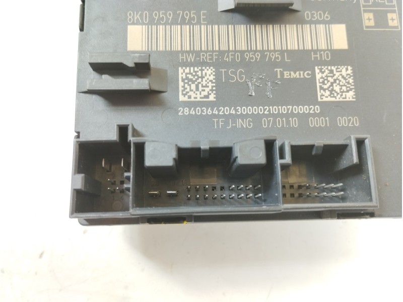 Recambio de modulo confort para audi a5 cabriolet (8f7) 3.0 tdi quattro referencia OEM IAM 8K0959795E 4F0959795L 