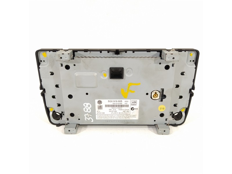 Recambio de pantalla multifuncion para volkswagen golf vii lim. edition bluemotion referencia OEM IAM 5G0919605  