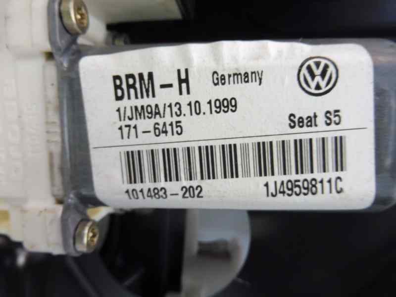 Recambio de elevalunas trasero izquierdo para seat toledo (1m2) select referencia OEM IAM 1M0839729F 1J4959811C 