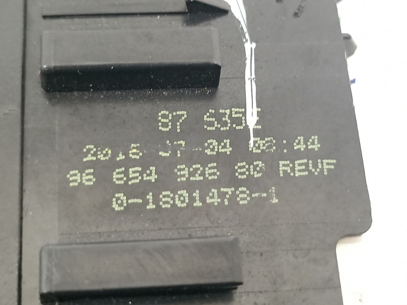 Recambio de caja reles / fusibles para citroën c4 lim. shine referencia OEM IAM 9665492680  