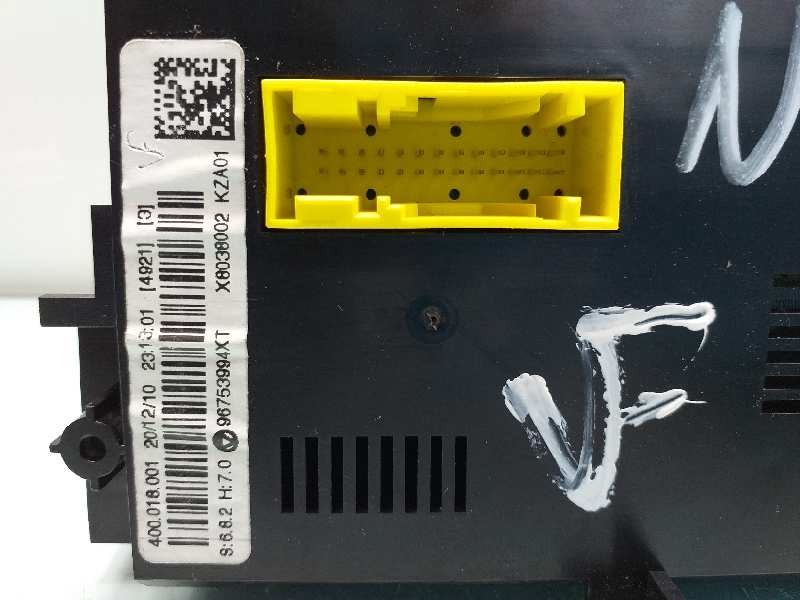 Recambio de mando climatizador para citroën c3 selection referencia OEM IAM 96753994XT 400018001 