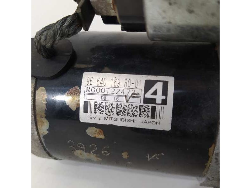 Recambio de motor arranque para peugeot 308 sport referencia OEM IAM 966406980   Recambio de motor arranque para peugeot 308 sport referencia OEM IAM 966406980