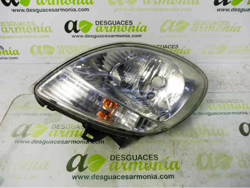Recambio de faro izquierdo para renault kangoo (f/kc0) authentique referencia OEM IAM 8200236590  