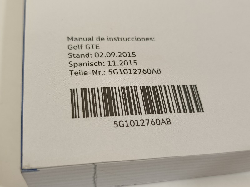 Recambio de no identificado para volkswagen golf vii lim. gte referencia OEM IAM 5G1012760AB 5GE012760JA 3G0012760EE