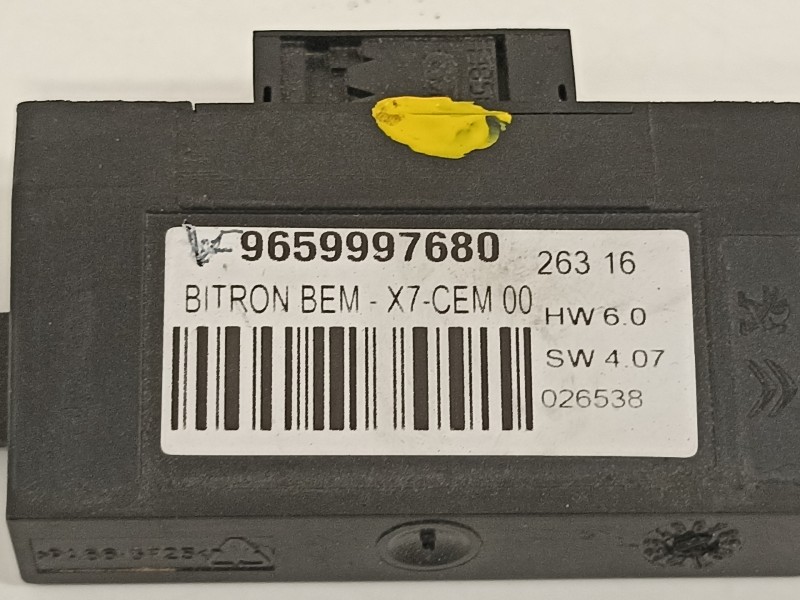 Recambio de modulo electronico para citroën c4 lim. shine referencia OEM IAM 9659997680  