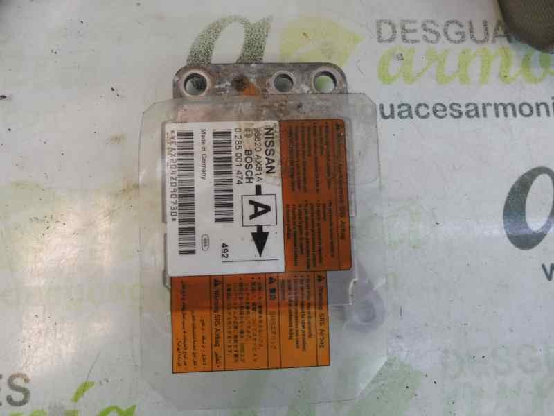 Recambio de kit airbag para nissan micra (k12e) acenta referencia OEM IAM 98820AX51A 0285001474 