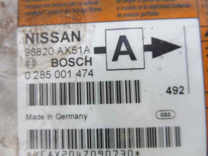 Recambio de kit airbag para nissan micra (k12e) acenta referencia OEM IAM 98820AX51A 0285001474 