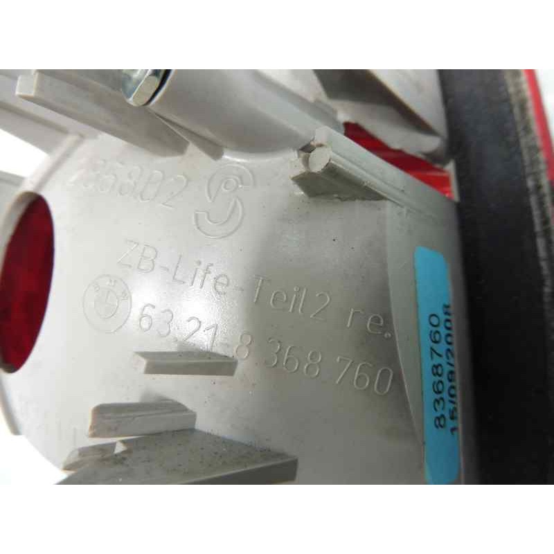 Recambio de piloto trasero derecho en porton para bmw serie 3 touring (e46) 320d referencia OEM IAM 63218368760  