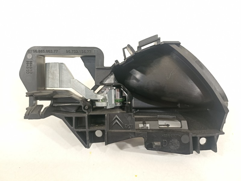 Recambio de maneta interior trasera derecha para citroën ds5 style referencia OEM IAM 9688506377 9673213577 