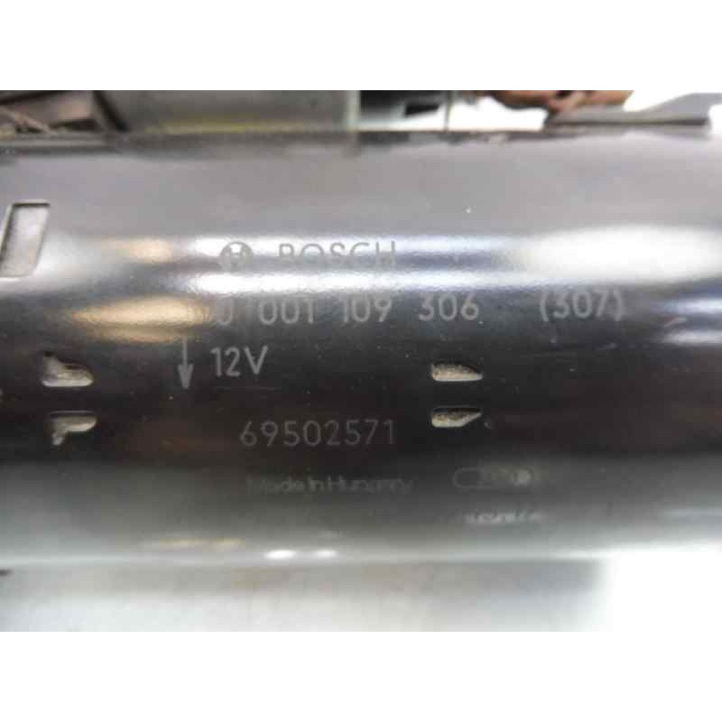 Recambio de motor arranque para iveco daily caja cerrada (2006 =>) 3.0 diesel referencia OEM IAM 69502571 0001109306 