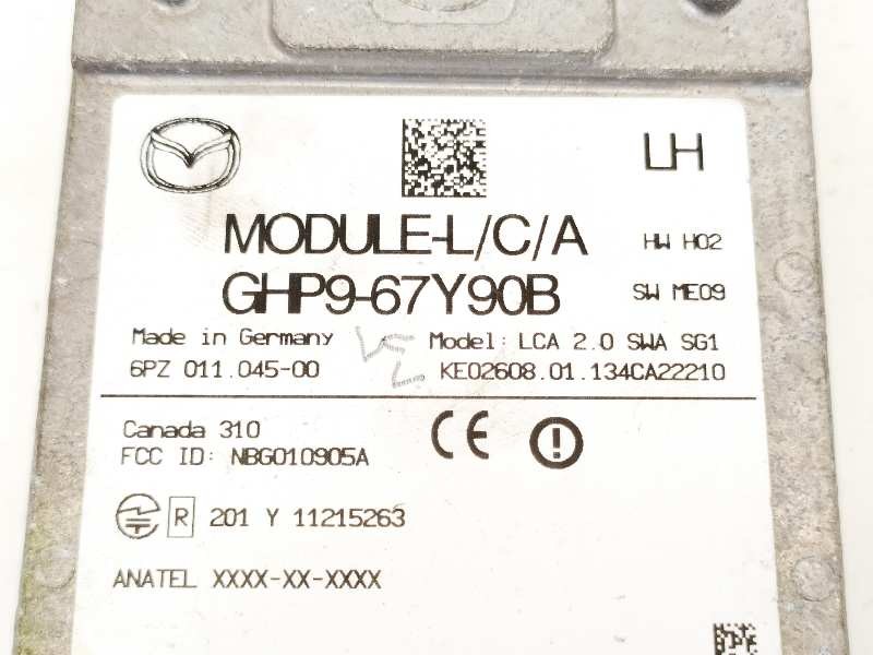 Recambio de sensor para mazda 6 lim. (gh)(.2012) center-line referencia OEM IAM GHP967Y90A  