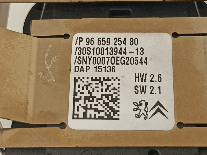 Recambio de sensor para citroën ds5 style referencia OEM IAM 9665925480  