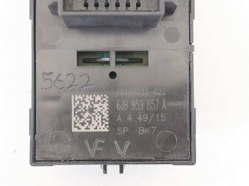 Recambio de mando elevalunas delantero izquierdo para seat toledo (kg3) style referencia OEM IAM 6JB959857A  