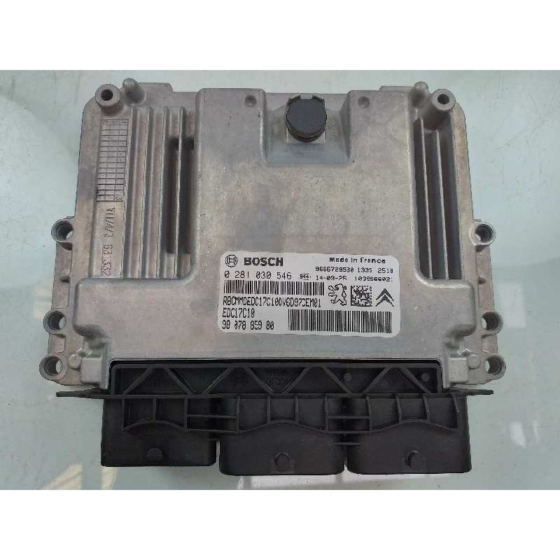 Recambio de centralita motor uce para peugeot partner kombi active referencia OEM IAM 9807885980 0281030546 9666729580