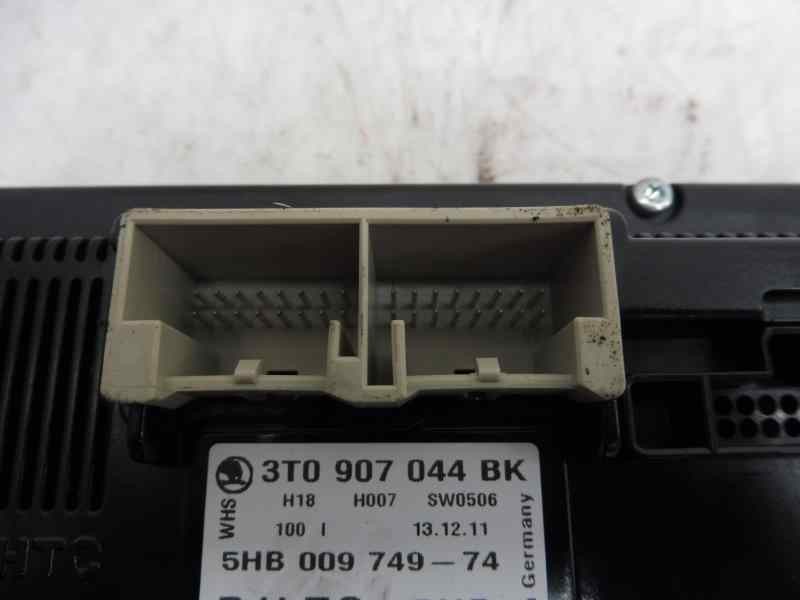 Recambio de mando climatizador para skoda octavia berlina (1z3) ambition referencia OEM IAM 3T0907044BK 5HB009749-74 