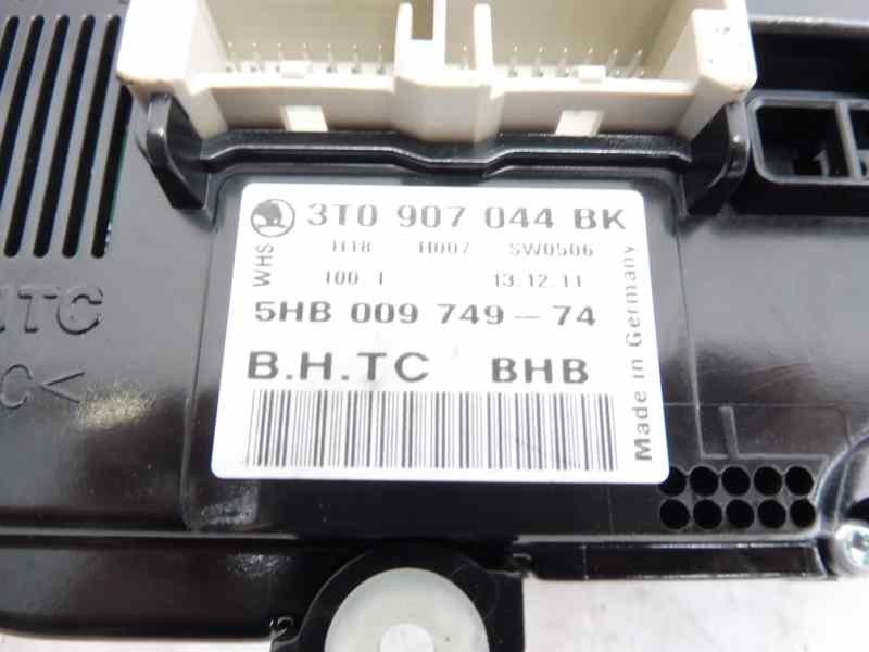 Recambio de mando climatizador para skoda octavia berlina (1z3) ambition referencia OEM IAM 3T0907044BK 5HB009749-74 