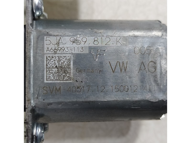 Recambio de elevalunas delantero derecho para seat toledo (kg3) style referencia OEM IAM 5JA959812K  