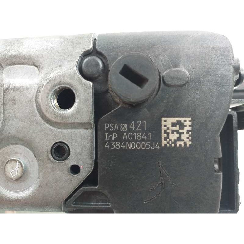 Recambio de cerradura puerta lateral corredera izquierda para peugeot partner kombi active referencia OEM IAM 828421  