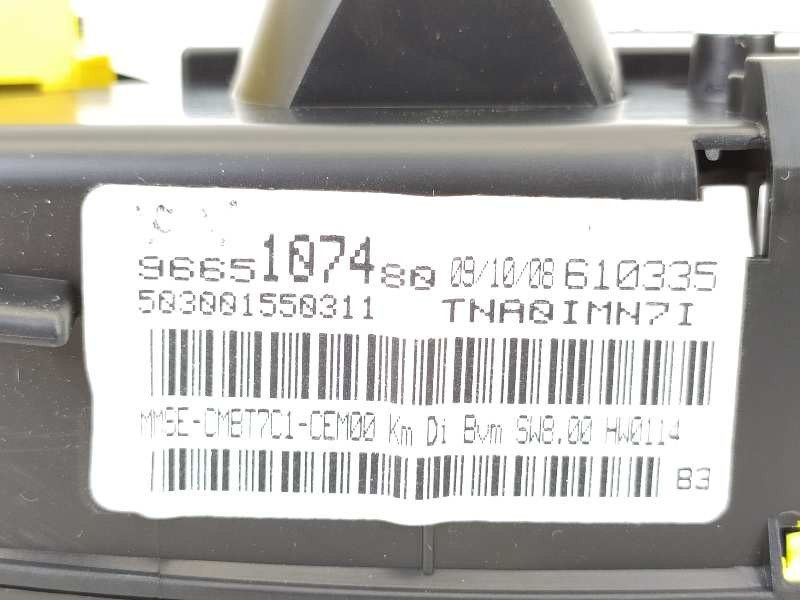Recambio de cuadro instrumentos para peugeot 308 confort referencia OEM IAM 9665107480  