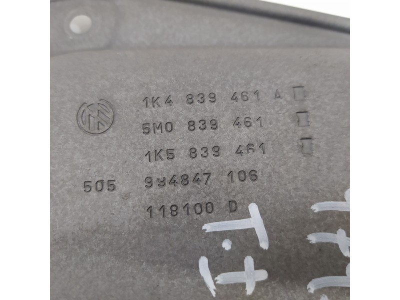Recambio de elevalunas trasero izquierdo para volkswagen golf v berlina (1k1) highline referencia OEM IAM 1K4839461A 1K0959703F 