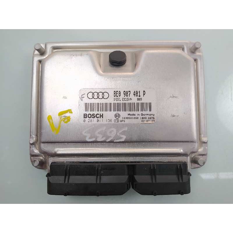 Recambio de centralita motor uce para audi a6 berlina (4b2) 2.5 tdi referencia OEM IAM 8E0907401P 0281011136 