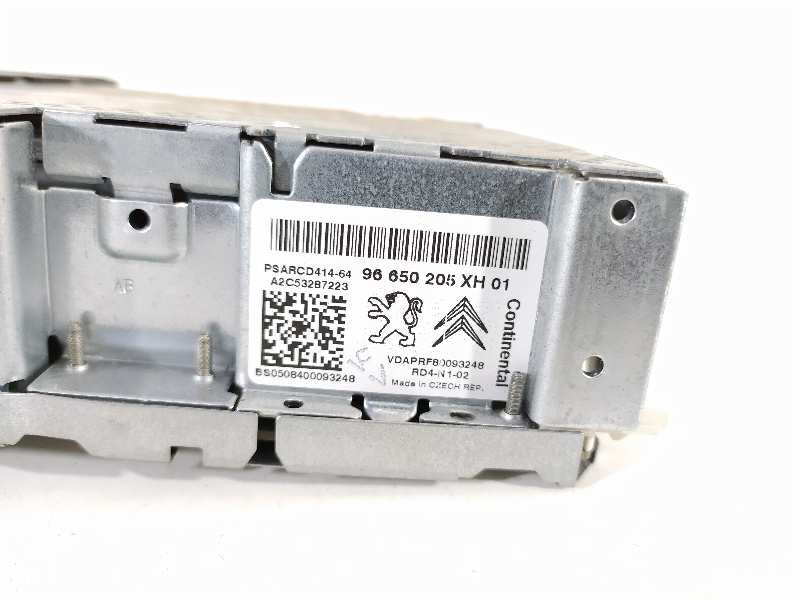 Recambio de sistema audio / radio cd para peugeot 308 confort referencia OEM IAM 96650205XH  