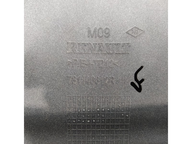 Recambio de tapa maletero para renault twizy technic referencia OEM IAM 731146612R  