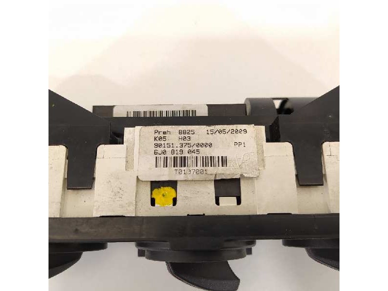 Recambio de mando calefaccion / aire acondicionado para seat ibiza (6j5) reference referencia OEM IAM 6J0819045  