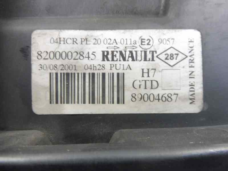 Recambio de faro izquierdo para renault laguna ii (bg0) privilege referencia OEM IAM 8200002845  