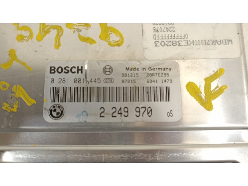 Recambio de centralita motor uce para bmw serie 3 berlina (e46) 320d referencia OEM IAM 13612249970 0281001445 