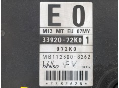 Recambio de centralita motor uce para suzuki swift berlina (mz) gl (5-ptas.) referencia OEM IAM 3392072K01 MB1123008262  2