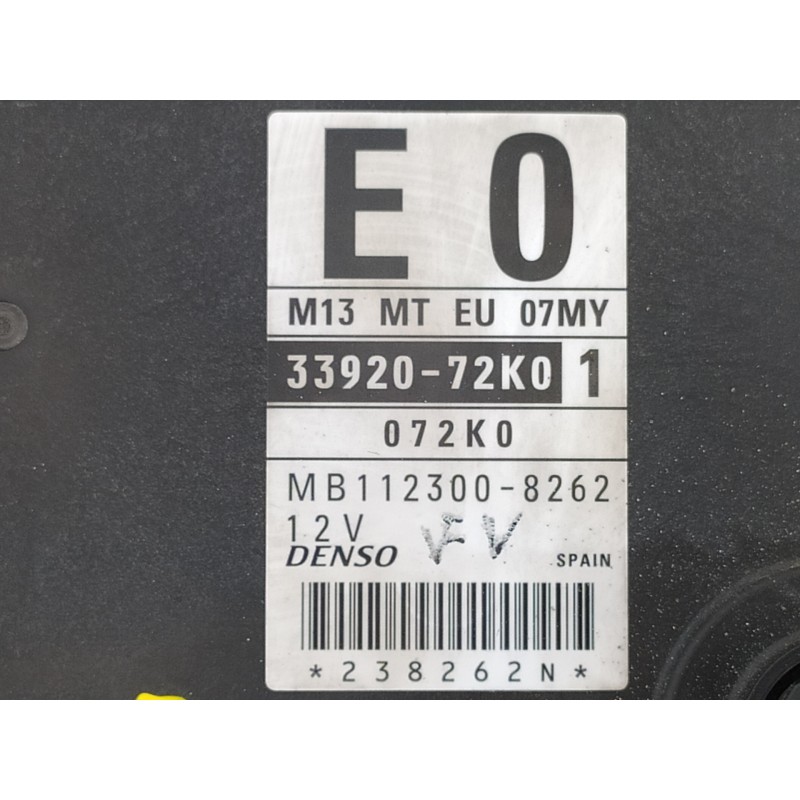 Recambio de centralita motor uce para suzuki swift berlina (mz) gl (5-ptas.) referencia OEM IAM 3392072K01 MB1123008262 