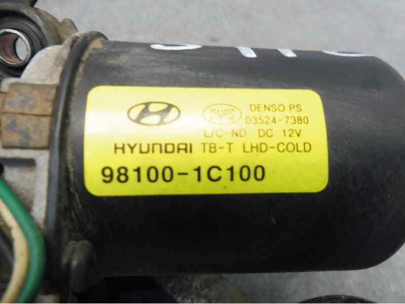 Recambio de motor limpia delantero para hyundai getz (tb) 1.1 básico referencia OEM IAM 981101C100   Recambio de motor limpia delantero para hyundai getz (tb) 1.1 básico referencia OEM IAM 981101C100