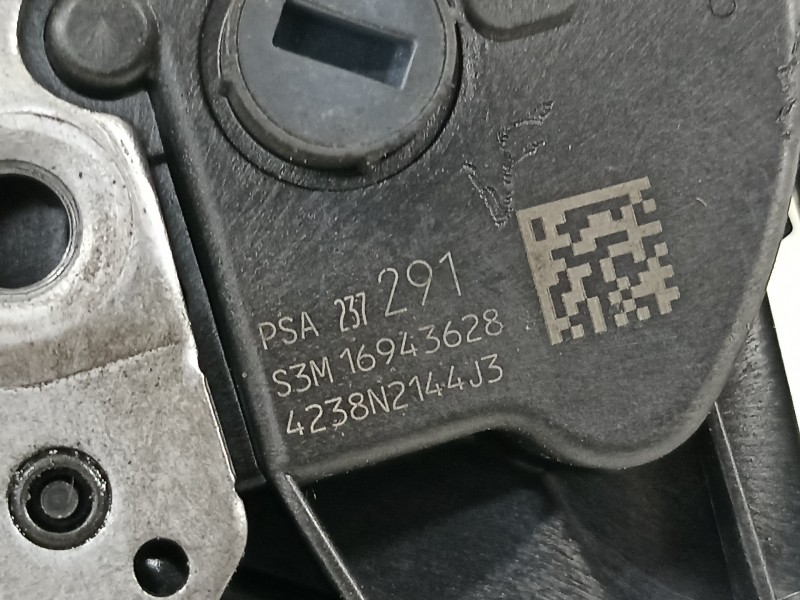 Recambio de cerradura puerta trasera izquierda para peugeot 3008 allure referencia OEM IAM 9810391580 237291 