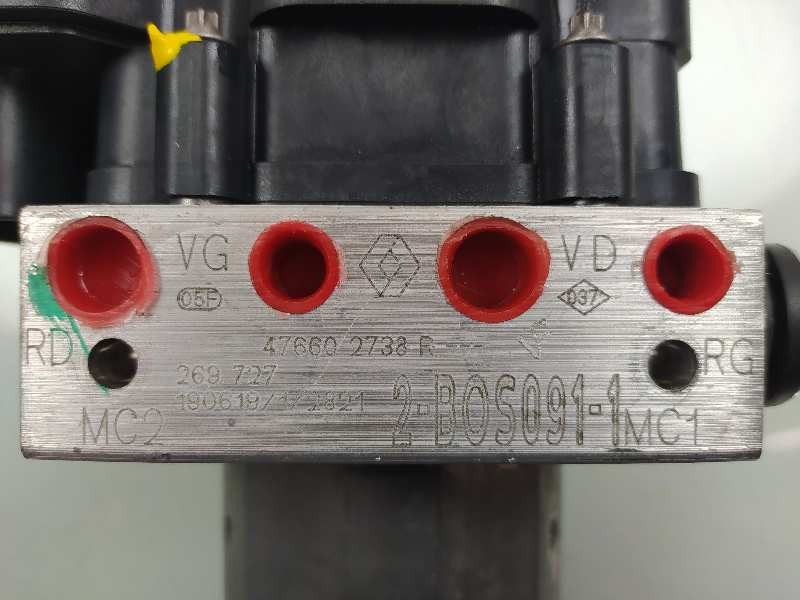 Recambio de abs para dacia duster ii prestige referencia OEM IAM 476602738R 2265106516 0265956628