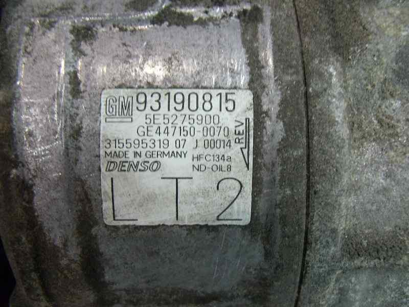 Recambio de compresor aire acondicionado para opel corsa d enjoy referencia OEM IAM 93190815 4471500070 