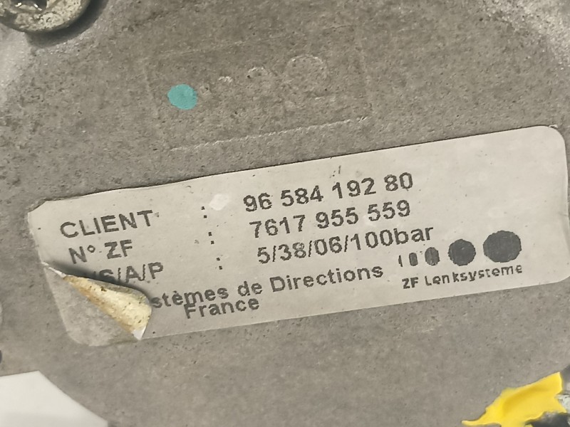 Recambio de bomba direccion para peugeot 407 sw premium referencia OEM IAM 9658419280  